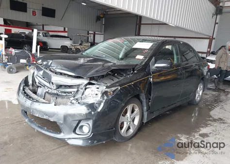 2011 Toyota Corolla S z USA, uszkodzony, nr VIN 2T1BU4EE2BC738044